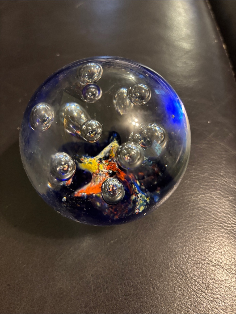 Glass Starfish decoration for your home.